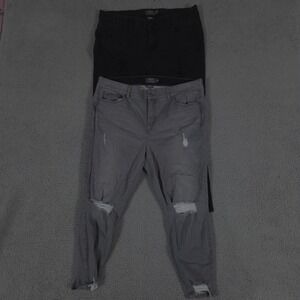 LOT OF 2 Torrid Jeans Womens 22R  Bombshell Skinny Super Soft High Rise Stretch